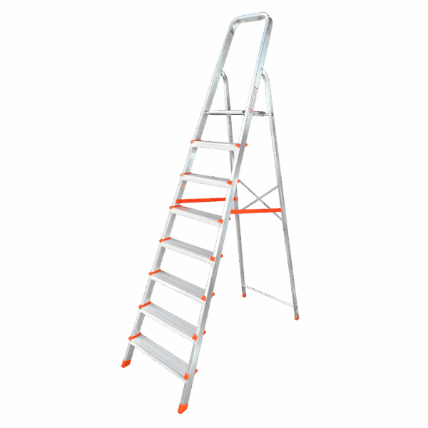 Σκάλα Aλουμινίου Basic 7+1